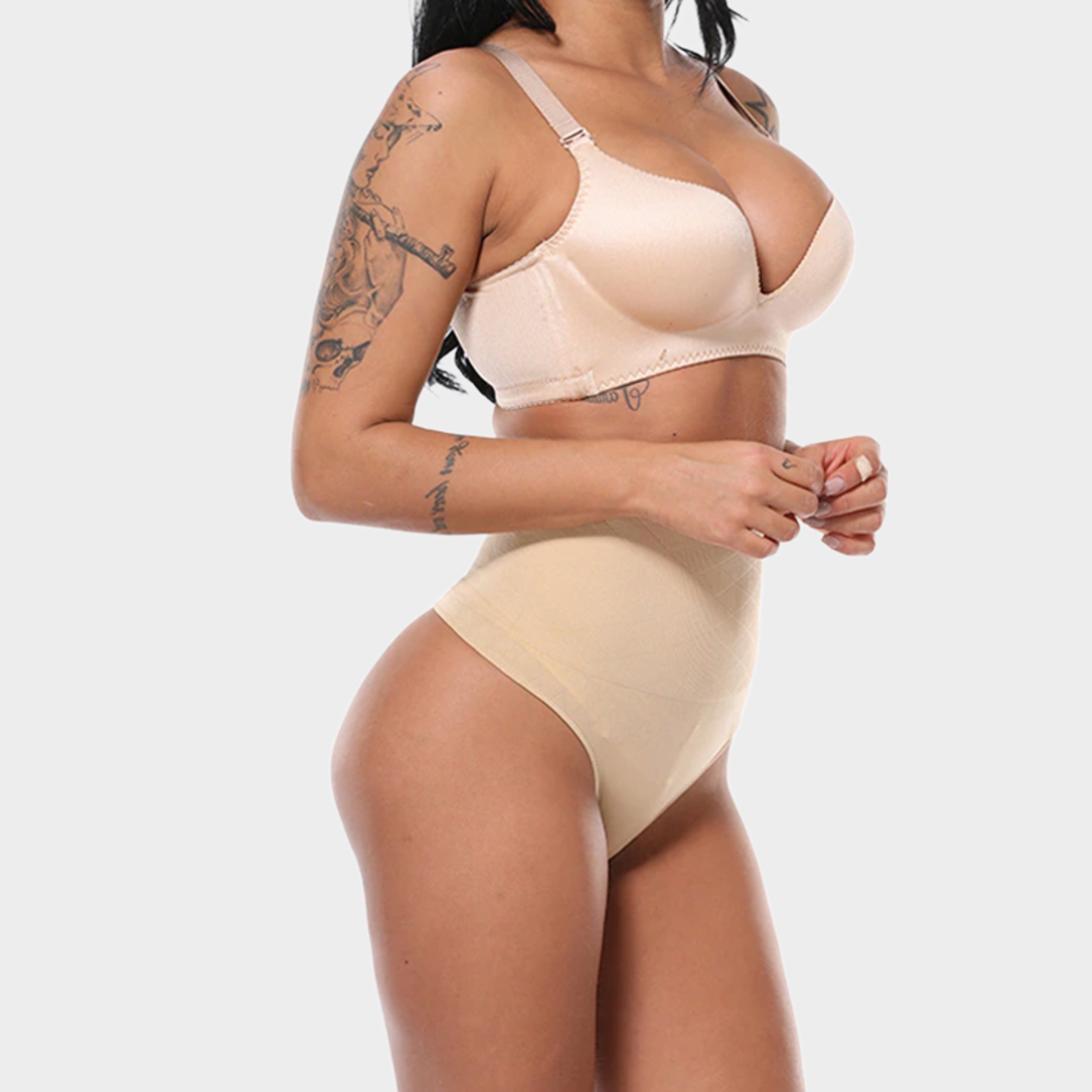 SlimFit — High-Waist Postpartum Tummy-Control Thong